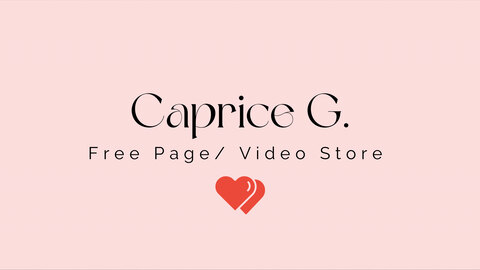 Caprice G Video Store