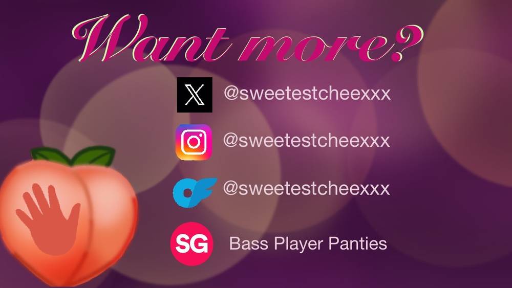 Sweetestcheexxx