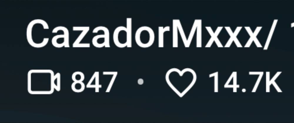 CazadorMxxx/ 100%amateur